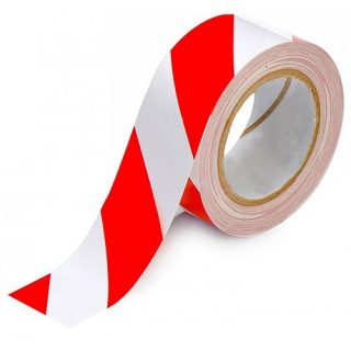 Supplier of Warning Tape Red & White 3 Inch x 125 Mtr in UAE