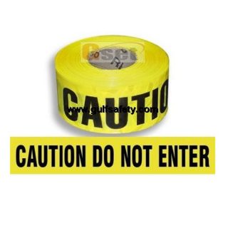 Supplier of Caution Do Not Enter Warning Tape 3 Inch X 250 Meter in UAE