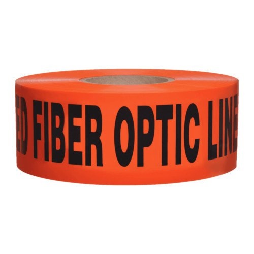 Supplier of Non Detectable Fiber Optic Cable Below Warning Tape 150mm X 500 Meter in UAE