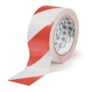 Supplier of X-mark Red And White Warning Tape 2 Inch X 25 Meter in UAE