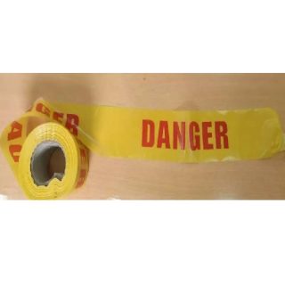 Supplier of Yellow Danger Barricade Tape 4 Inch X 100 Meter in UAE