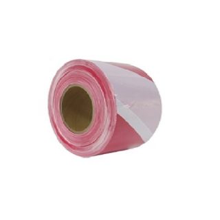 Supplier of Red And White Warning Tape 100mm X 50 Meter in UAE